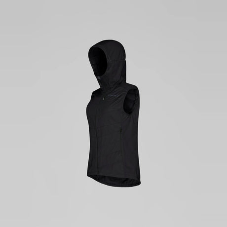 Norrøna Lyngen Thermo100 Active Gilet Imbottito Donna – Caviar Black, dettaglio 1