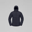 Norrøna Femund Down700 Zip Hood Piumino Uomo – Caviar Black, vista frontale