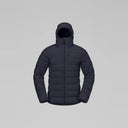 Norrøna Femund Down700 Zip Hood Piumino Uomo – Caviar Black, vista frontale