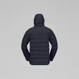 Norrøna Femund Down700 Zip Hood Piumino Uomo – Caviar Black, dettaglio 2