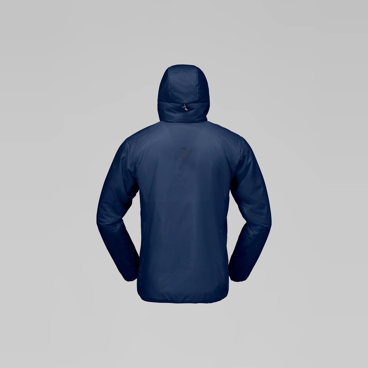 Norrøna Femund Thermo60 Zip Hood Giacca Imbottita Uomo – Indigo Night, dettaglio 2
