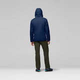 Norrøna Femund Thermo60 Zip Hood Giacca Imbottita Uomo – Indigo Night, dettaglio 4