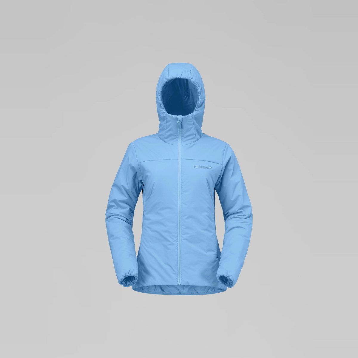 Norrøna Femund Thermo60 Zip Hood Giacca Imbottita Donna – Allure, vista frontale