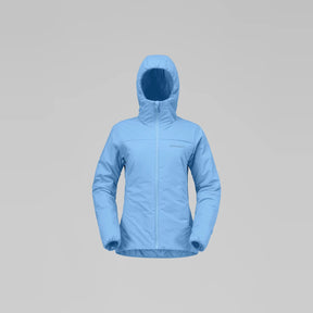 Norrøna Femund Thermo60 Zip Hood Giacca Imbottita Donna – Allure, vista frontale