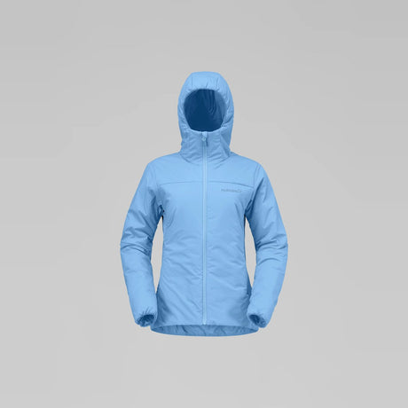 Norrøna Femund Thermo60 Zip Hood Giacca Imbottita Donna – Allure, vista frontale