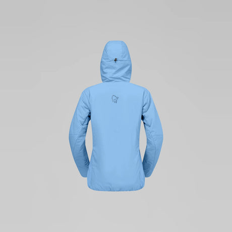 Norrøna Femund Thermo60 Zip Hood Giacca Imbottita Donna – Allure, dettaglio 2