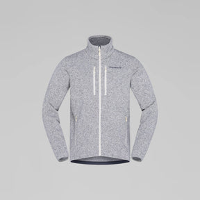 Norrøna Femund Warm2 Giacca in Pile Uomo – Whisper White, vista frontale