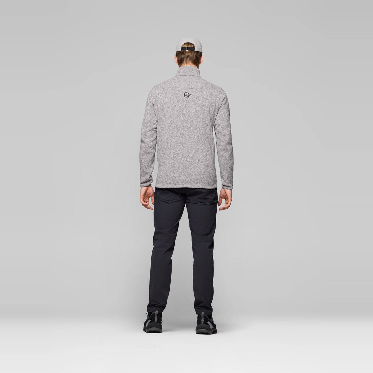 Norrøna Femund Warm2 Giacca in Pile Uomo – Whisper White, dettaglio 4