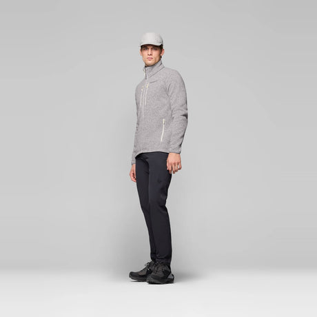 Norrøna Femund Warm2 Giacca in Pile Uomo – Whisper White, dettaglio 5