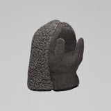 Norrøna /29 Wool Liner Muffole Unisex – Caviar Black, vista frontale