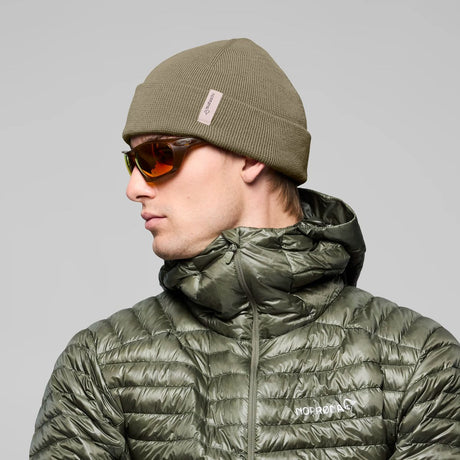 Norrøna /29 Equaliser Berretto Unisex – Deep Lichen Green, dettaglio 2