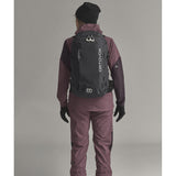 Ortovox Venet Tour 28 S Zaino Scialpinismo – Black Raven, indossato retro