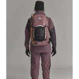 Ortovox Venet Tour 28 S Zaino Scialpinismo – Dusk Rose, indossato fronte
