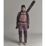 Ortovox Venet Tour 28 S Zaino Scialpinismo – Dusk Rose, indossato laterale