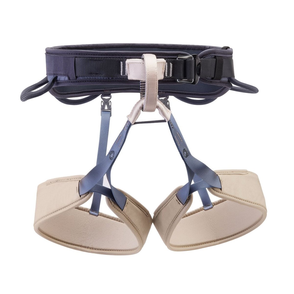 Petzl Corax LT Imbrago Arrampicata Dark Gray – vista frontale