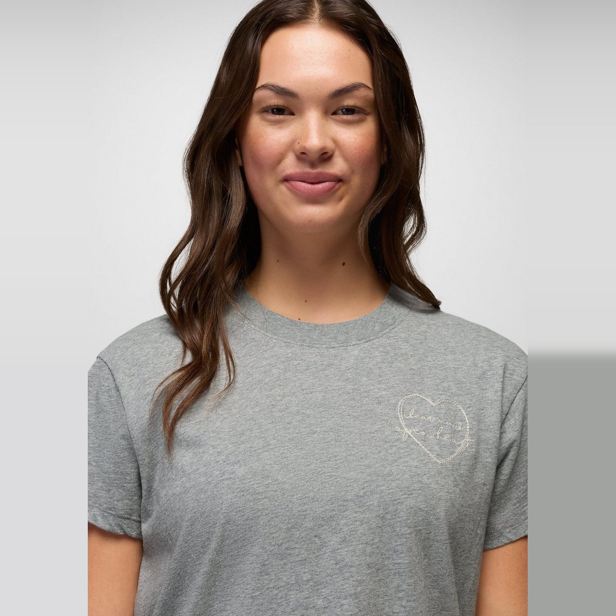 Prana Everyday Open Heart T-Shirt Donna