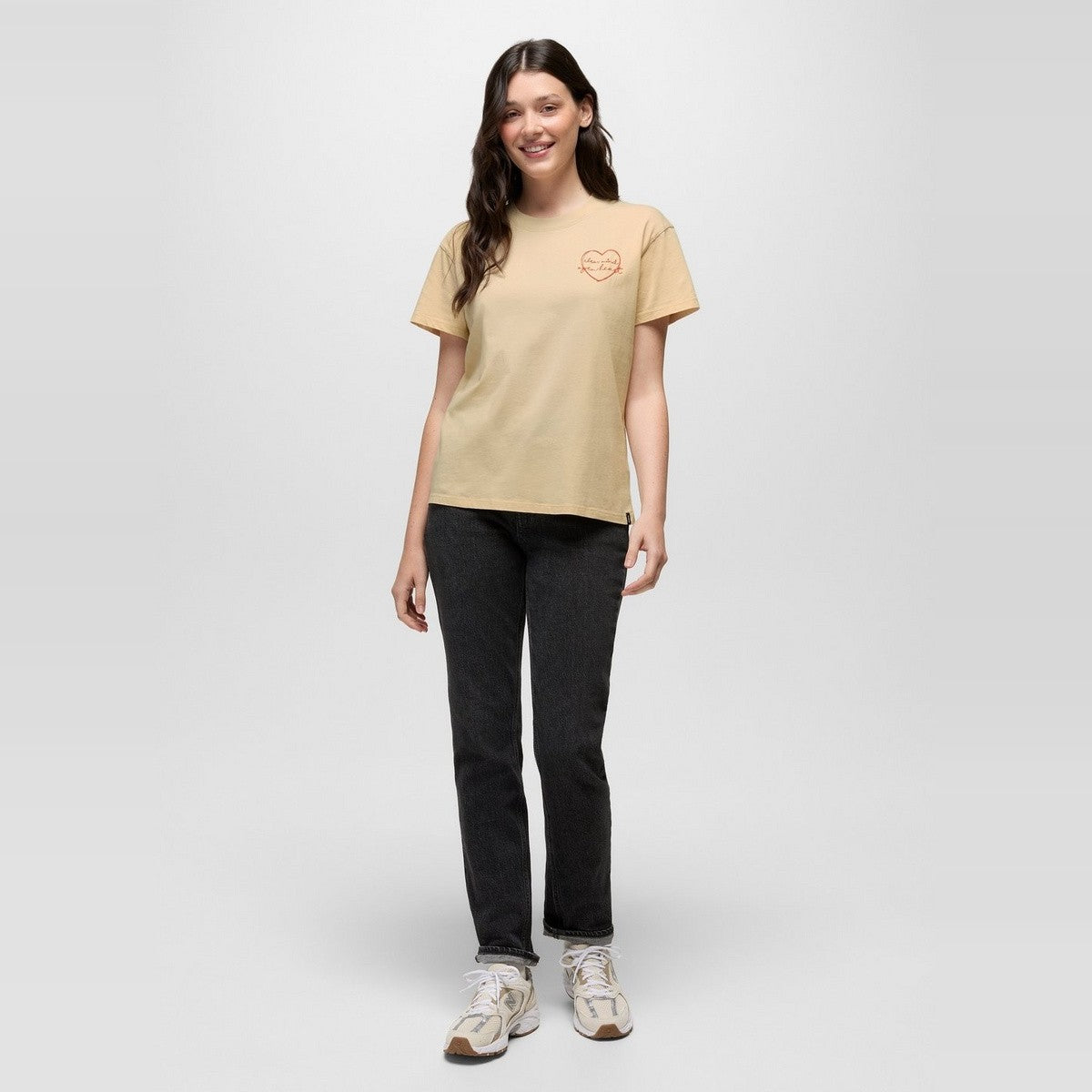 Prana Everyday Open Heart T-Shirt Donna