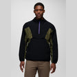 Prana Heritage Wind Anorak Giacca Antivento Uomo – Cargo Green, indossato frontale