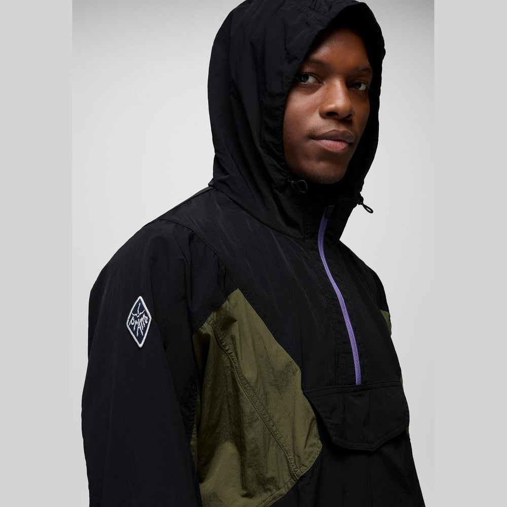 Prana Heritage Wind Anorak Giacca Antivento Uomo – Cargo Green, dettaglio 1