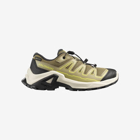 Salomon X Ultra Gore-Tex Scarpe Trekking Bambino Olive Night – vista laterale esterna
