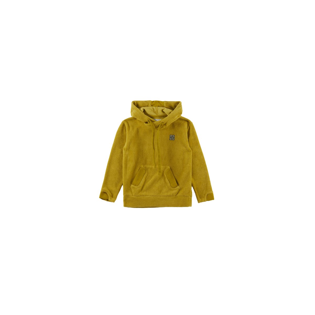 E9 B-Peace Felpa con Cappuccio Bambino – Lemon, davanti