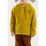 E9 B-Peace Felpa con Cappuccio Bambino – Lemon, indossato davanti