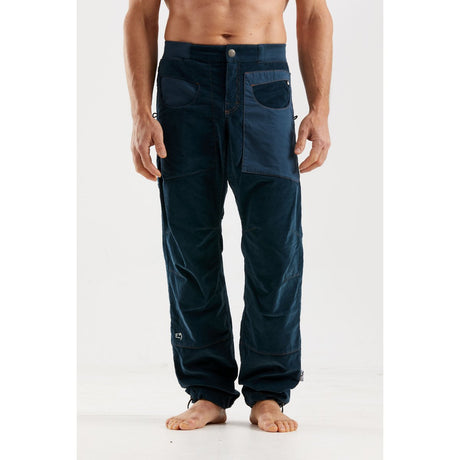E9 Blat1 VS Pantaloni Arrampicata Uomo – Sapphire, indossato 1