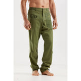 E9 Blur Pantaloni Uomo – Rosemary, indossato, dettaglio
