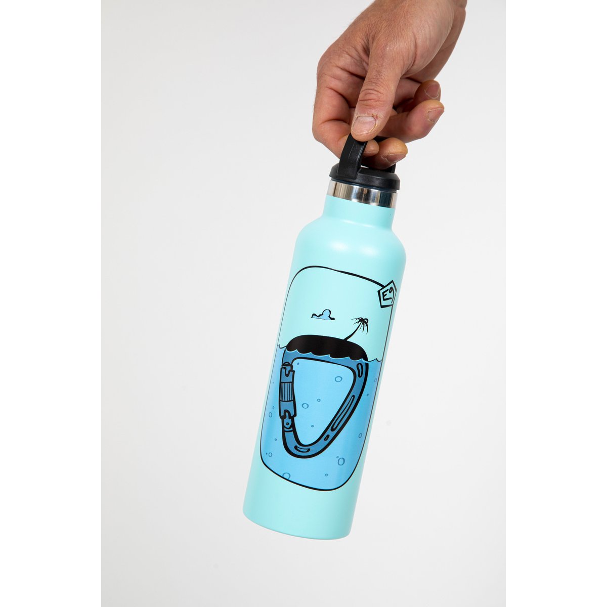 E9 Boccetta Borraccia 750 ml Sky – dettaglio