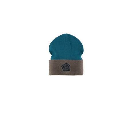 E9 D Berretto a Coste Unisex – Sapphire, davanti