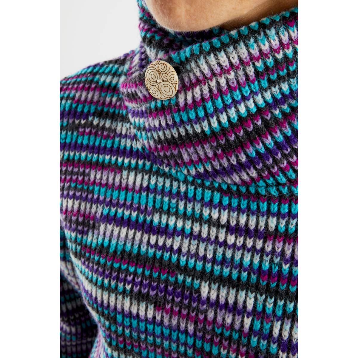 E9 Ines 2.2 Maglia Donna – Purple, indossato