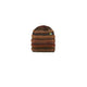 E9 Melbis Berretto a Righe Unisex – Bear, davanti