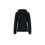 E9 Mimma Felpa Full Zip con Cappuccio Donna – Petrol Blue, retro
