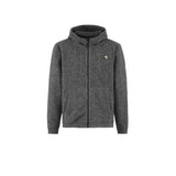E9 Mimmo Felpa Full Zip con Cappuccio Uomo – Ash Wolf, davanti