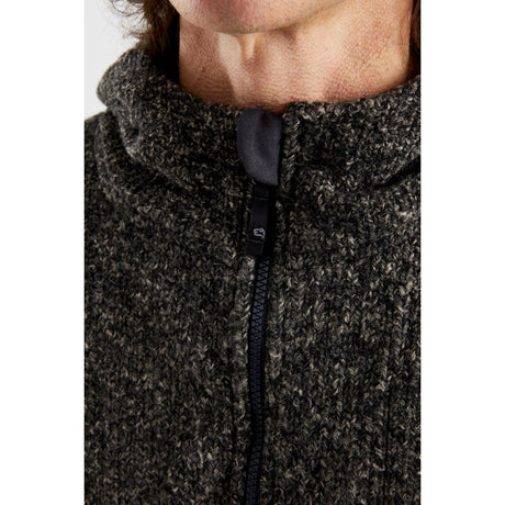 E9 Mimmo Felpa Full Zip con Cappuccio Uomo – Ash Wolf, indossato 5