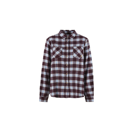E9 Nada Camicia a Quadri Donna – Plum Sky, davanti