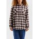 E9 Nada Camicia a Quadri Donna – Plum Sky, indossato 1