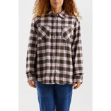E9 Nada Camicia Donna – Plum Sky, indossato davanti