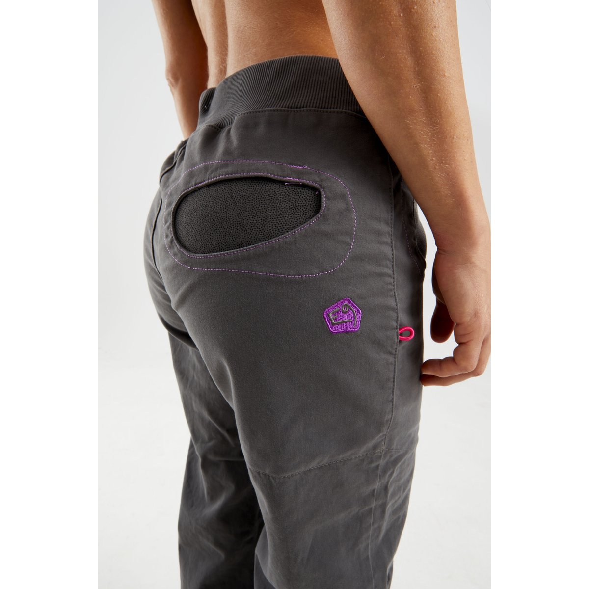 E9 Onda Slim2 Pantaloni Donna – Shark, indossato