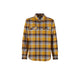 E9 Peppino Camicia a Quadri Uomo – Brown Curry, davanti