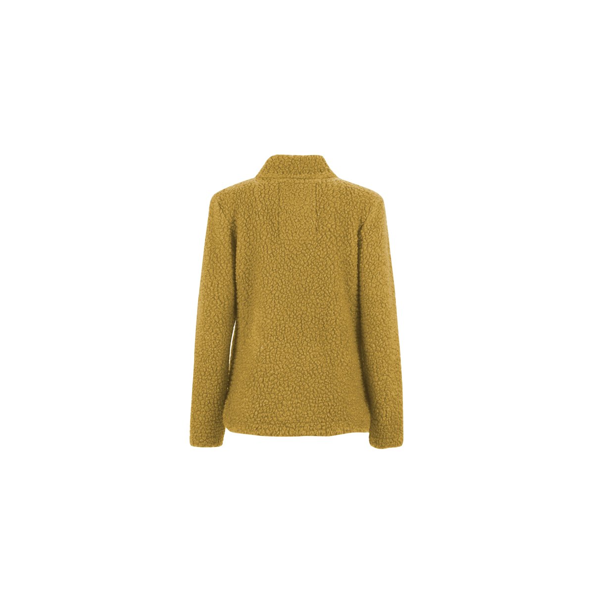 E9 Puf 2.3 Giacca in Pile Donna – Mustard, retro