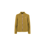 E9 Puf 2.3 Giacca in Pile Donna – Mustard, davanti