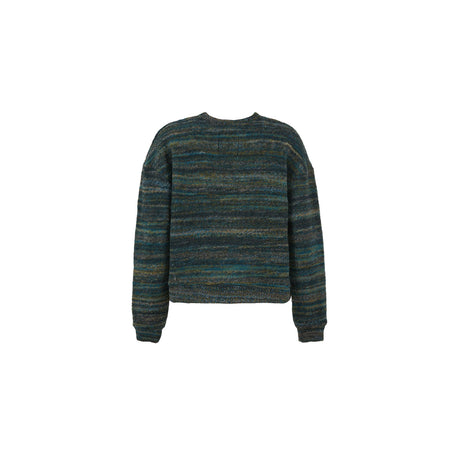 E9 Mei Maglia a Righe Donna – Dark Teal, retro