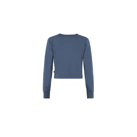 E9 Anemone Maglia Manica Lunga Donna – Steel Blue, retro