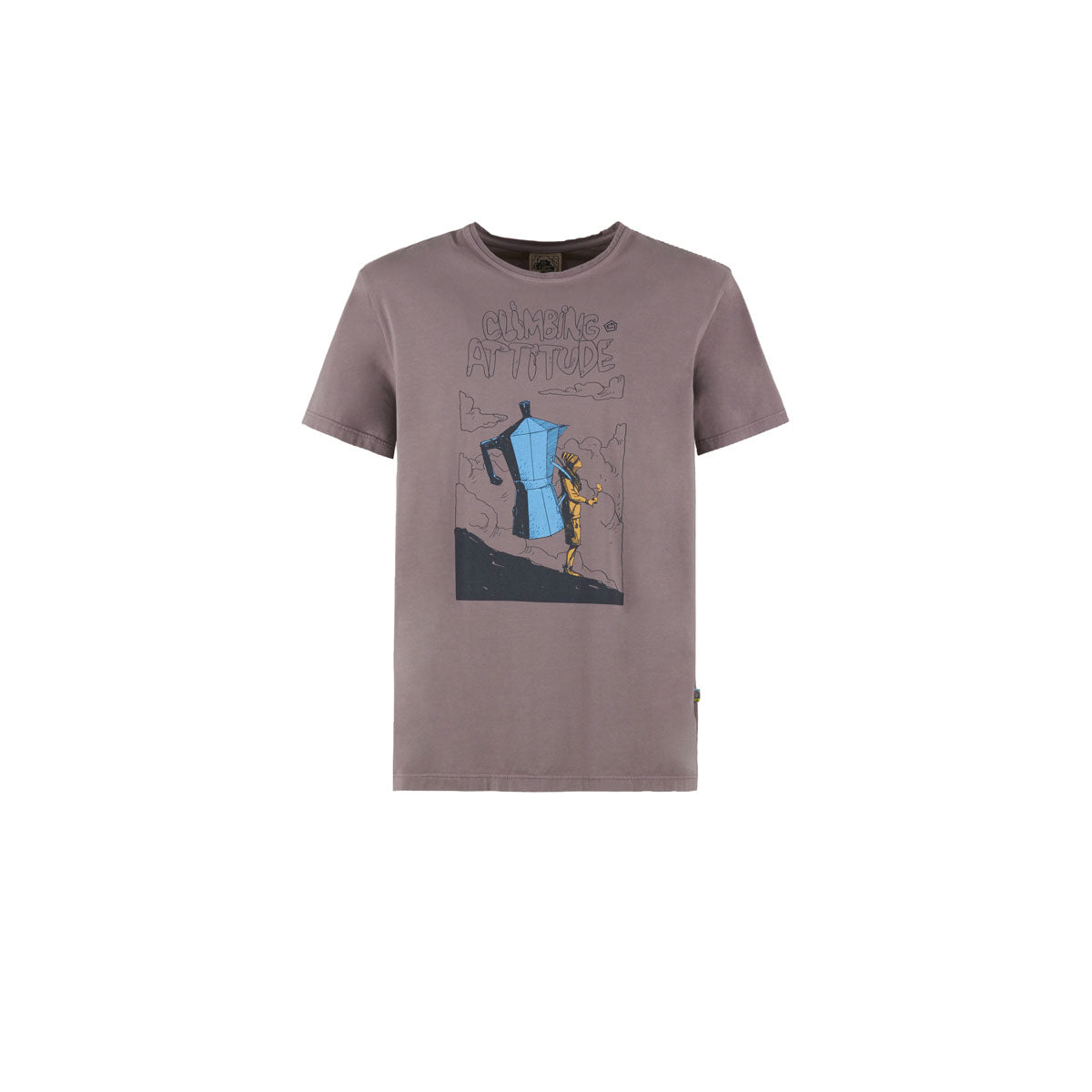 E9 Atti T-Shirt Arrampicata Uomo – Shark, davanti