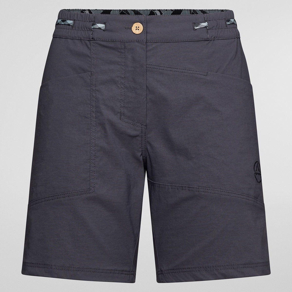 La Sportiva Mantra Pantaloncini Donna – Onyx Chalk, vista frontale