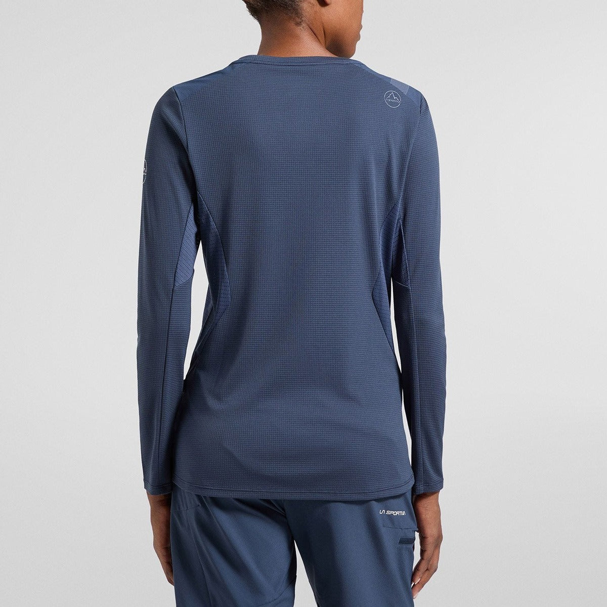 La Sportiva Beyond Maglia a Manica Lunga Donna – Night Sky Chalk, dettaglio 3